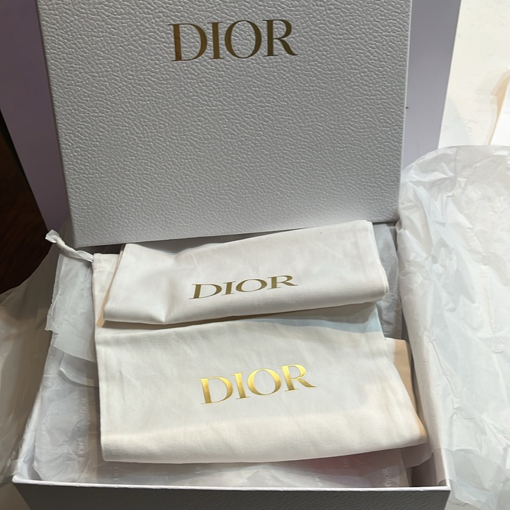 DIOR Sandal DWAY Slide 100% Authentic - Picture 7 of 10